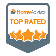 HomeAdvisor screened and approved logo for Dr. Glow