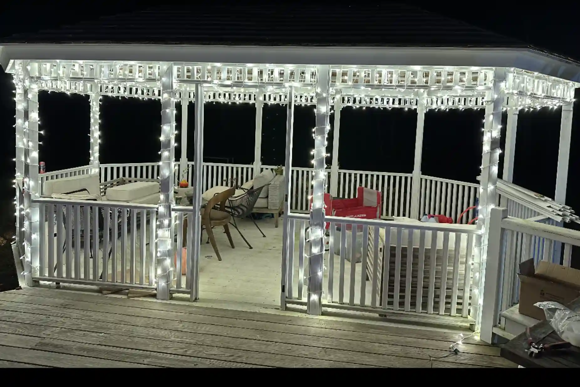 Safe and convenient holiday light storage service in Long Island by Dr. Glow